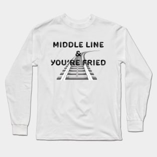 Middle Line Long Sleeve T-Shirt